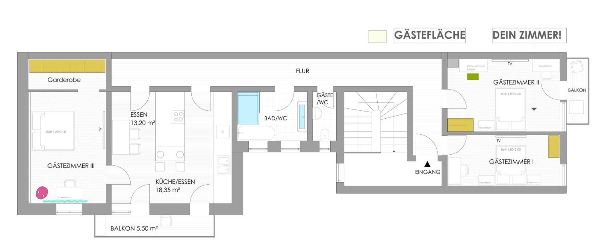 Sonniges Zimmer Mit Balkon Im Herzen Mannheims Kültér fotó
